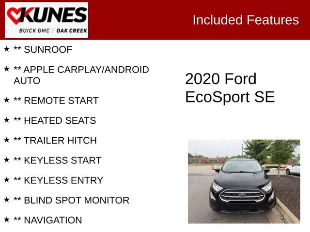 2020 Ford EcoSport SE