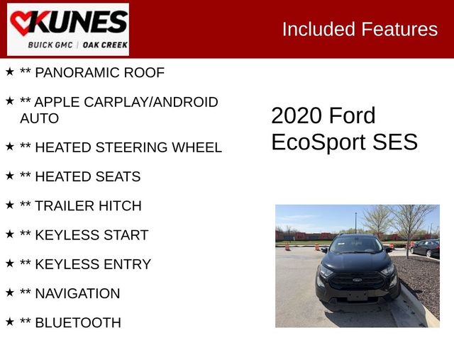 2020 Ford EcoSport SES