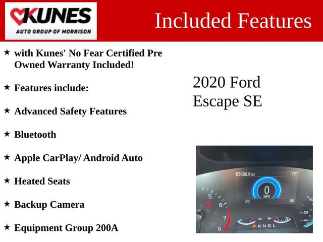 2020 Ford Escape SE