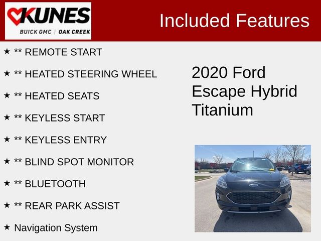 2020 Ford Escape Hybrid Titanium