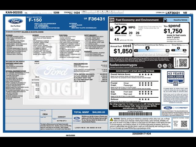 2020 Ford F-150 XLT