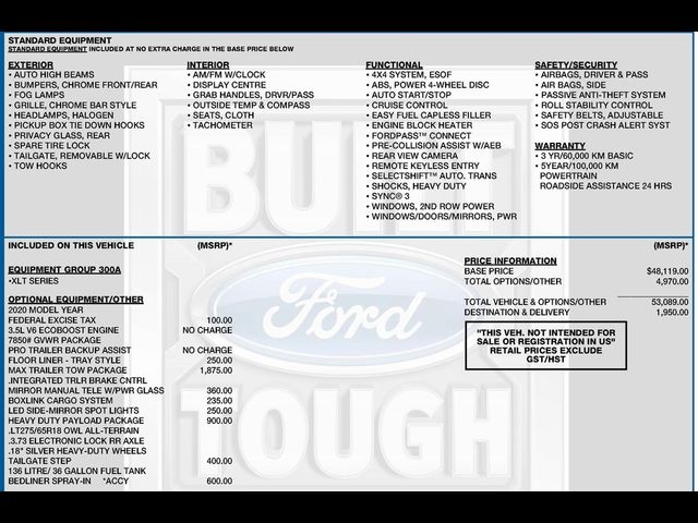 2020 Ford F-150 XLT