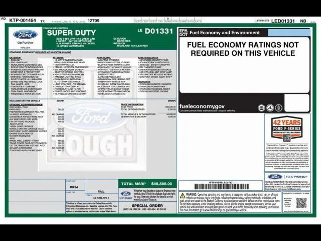 2020 Ford F-450 Limited