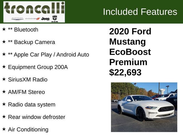 2020 Ford Mustang EcoBoost Premium