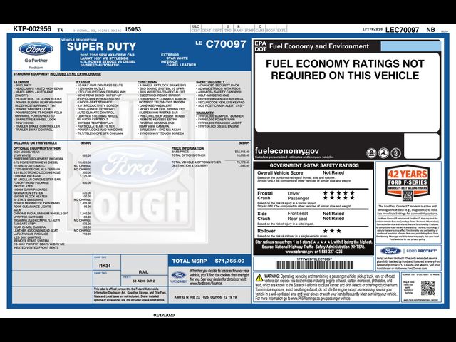 2020 Ford F-250 Lariat