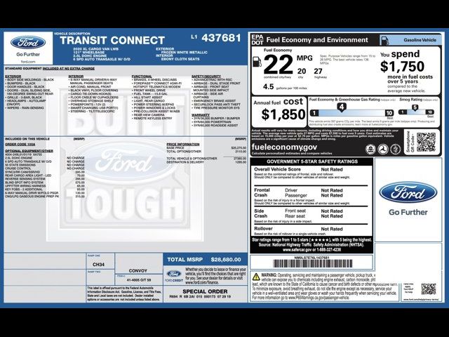 2020 Ford Transit Connect XL