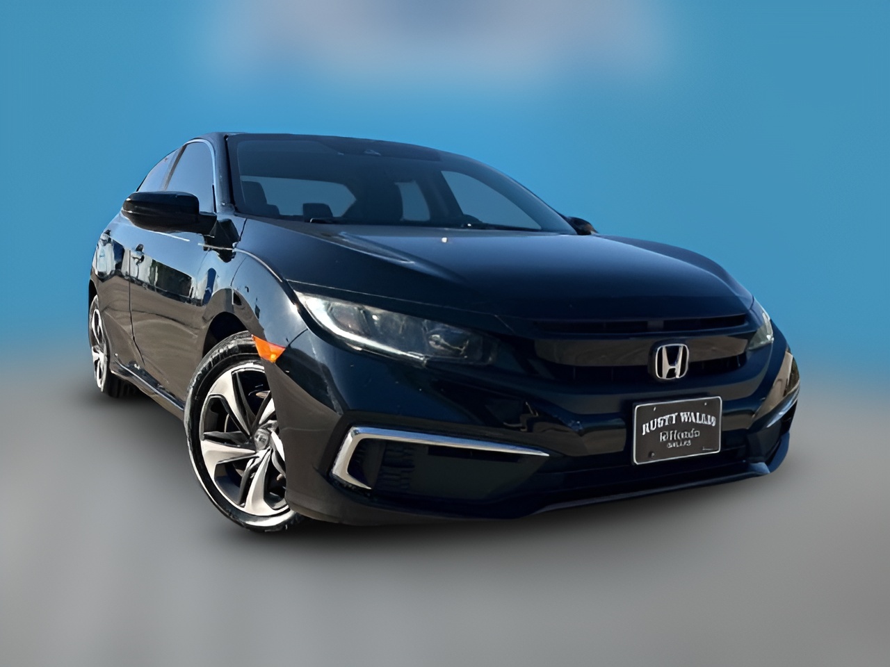 Used 2020 Black Honda Civic For Sale in Dallas, TX | Auto Navigator