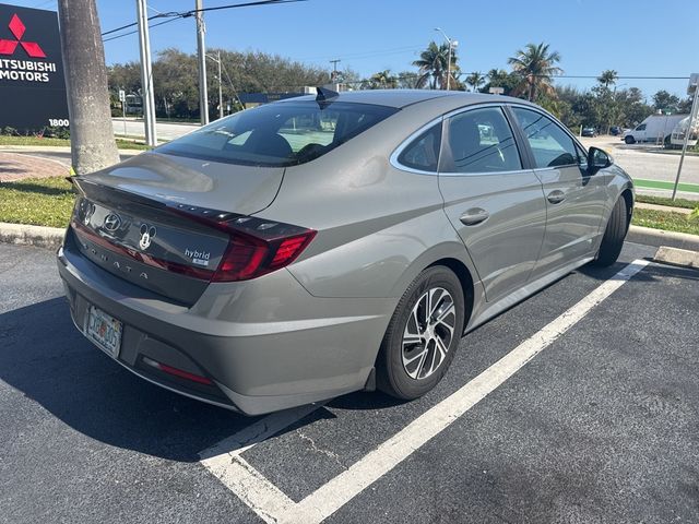 2020 Hyundai Sonata Hybrid Blue