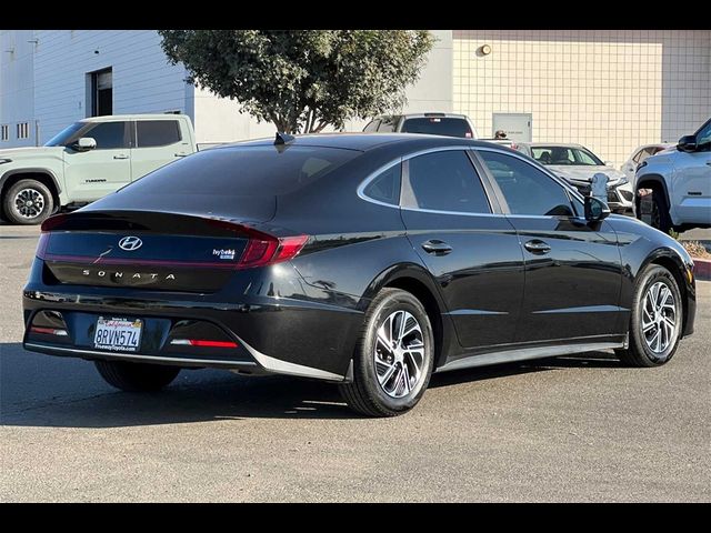 2020 Hyundai Sonata Hybrid Blue