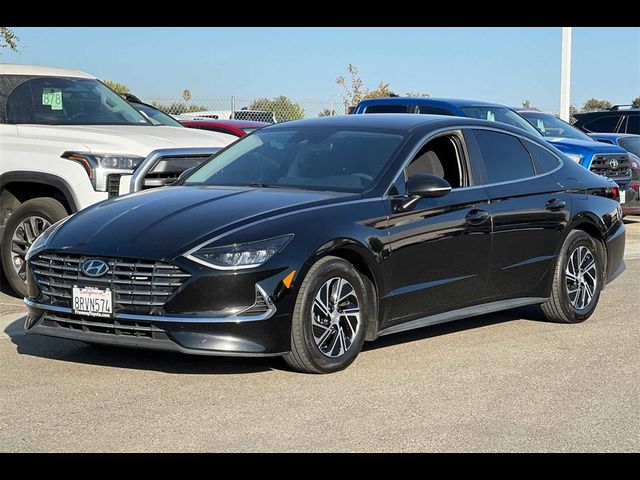 2020 Hyundai Sonata Hybrid Blue