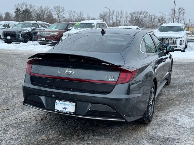 2020 Hyundai Sonata Hybrid Blue