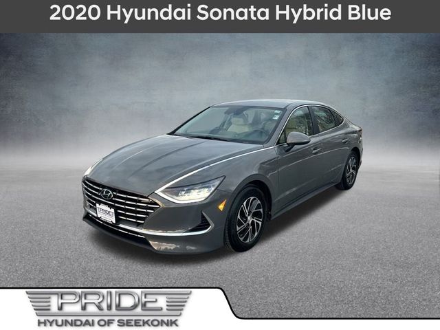 2020 Hyundai Sonata Hybrid Blue