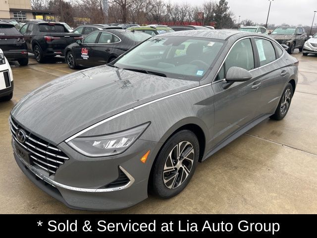 2020 Hyundai Sonata Hybrid Blue