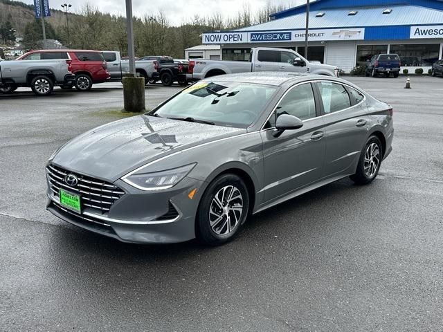 2020 Hyundai Sonata Hybrid Blue