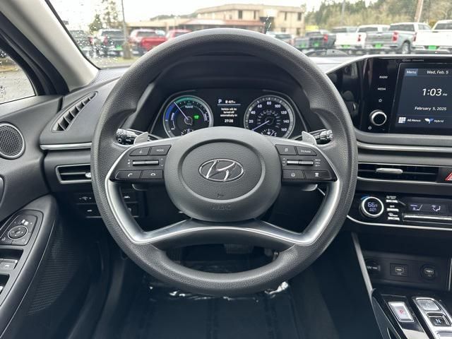 2020 Hyundai Sonata Hybrid Blue