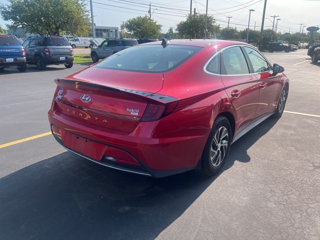 2020 Hyundai Sonata Hybrid Blue