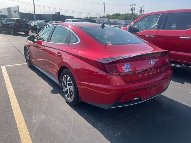 2020 Hyundai Sonata Hybrid Blue