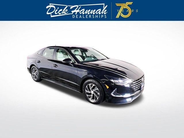 2020 Hyundai Sonata Hybrid Blue