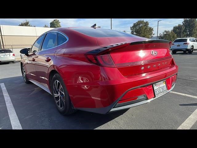 2020 Hyundai Sonata Hybrid Blue