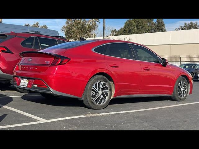 2020 Hyundai Sonata Hybrid Blue