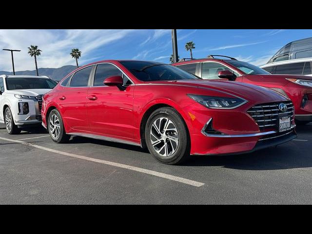 2020 Hyundai Sonata Hybrid Blue