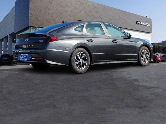 2020 Hyundai Sonata Hybrid Blue