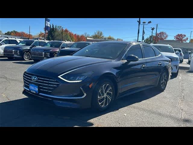 2020 Hyundai Sonata Hybrid Blue