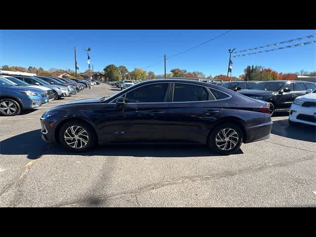 2020 Hyundai Sonata Hybrid Blue