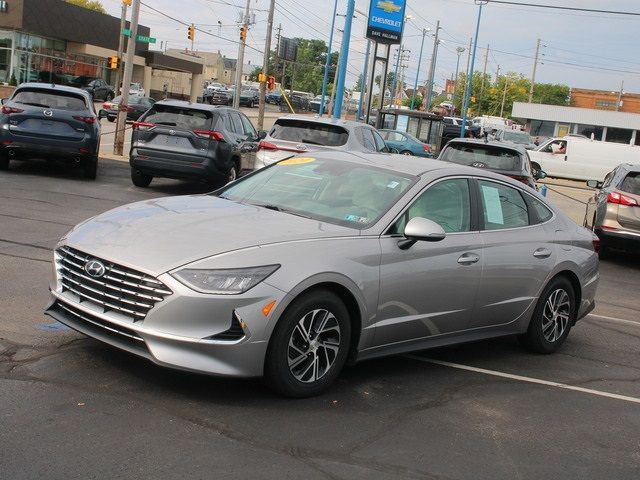 2020 Hyundai Sonata Hybrid Blue