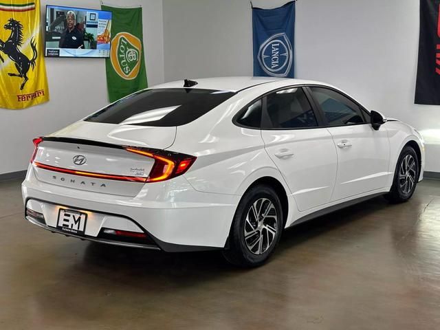 2020 Hyundai Sonata Hybrid Blue