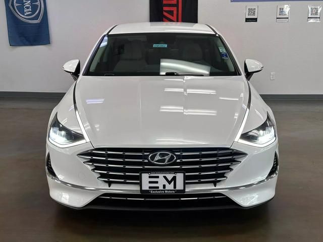 2020 Hyundai Sonata Hybrid Blue