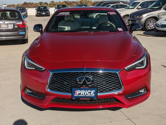 2020 INFINITI Q60 Red Sport 400