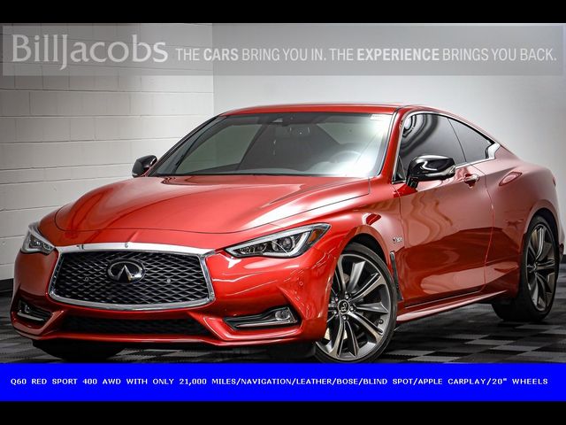 2020 INFINITI Q60 Red Sport 400