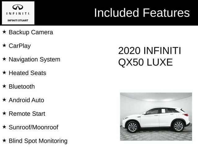 2020 INFINITI QX50 Luxe