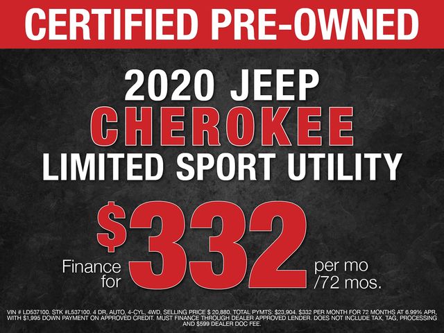 2020 Jeep Cherokee Limited