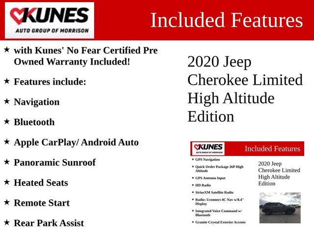 2020 Jeep Cherokee High Altitude