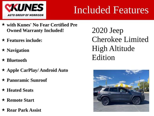 2020 Jeep Cherokee High Altitude