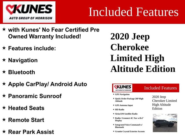 2020 Jeep Cherokee High Altitude