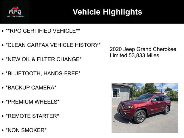 2020 Jeep Grand Cherokee Limited