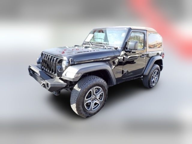 2020 Jeep Wrangler Black and Tan