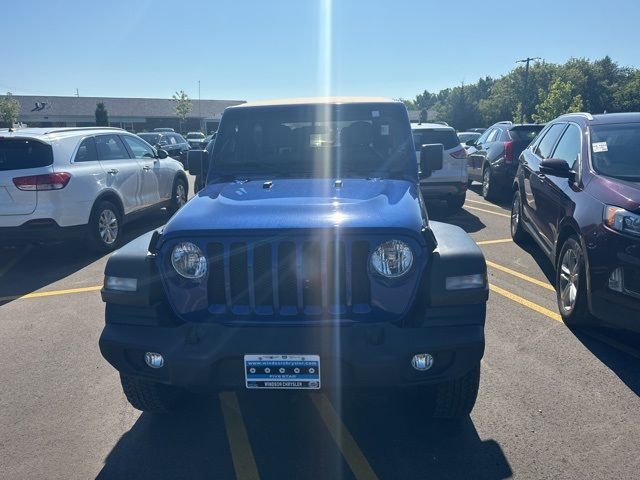 2020 Jeep Wrangler Black and Tan