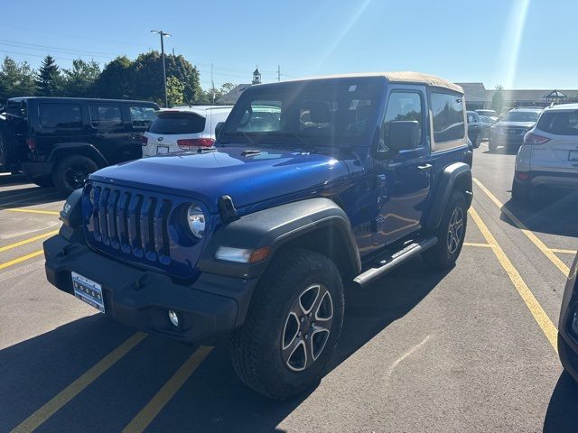 2020 Jeep Wrangler Black and Tan