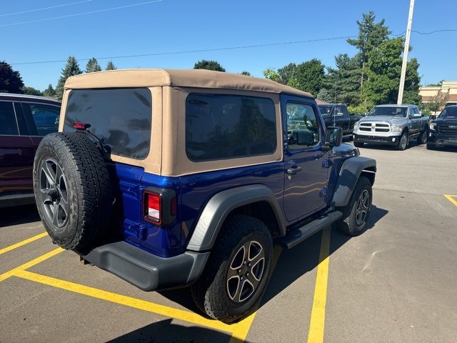 2020 Jeep Wrangler Black and Tan