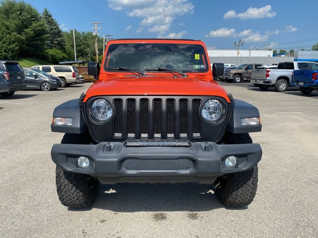 2020 Jeep Wrangler Black and Tan