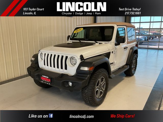 2020 Jeep Wrangler Black and Tan