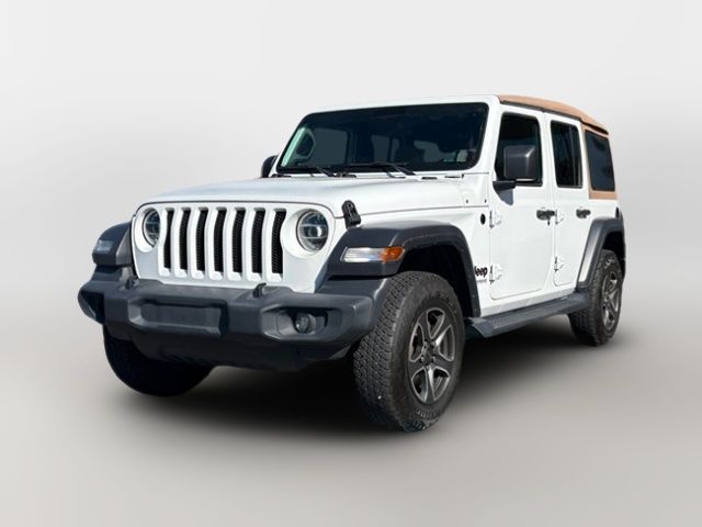 2020 Jeep Wrangler Unlimited Black and Tan