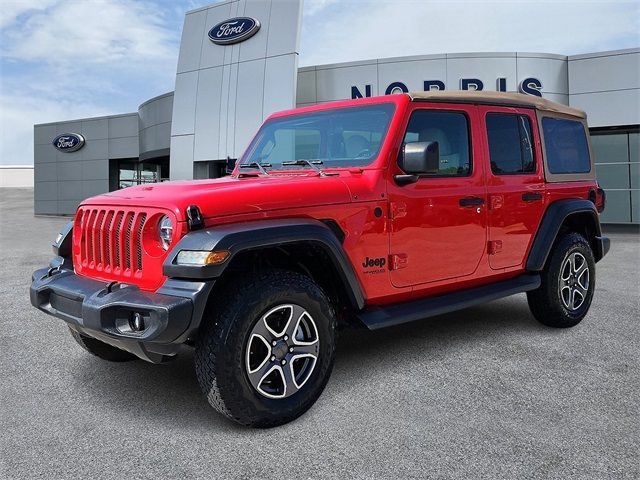 2020 Jeep Wrangler Unlimited Black and Tan