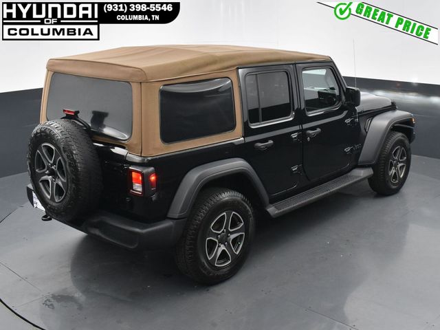 2020 Jeep Wrangler Unlimited Black and Tan