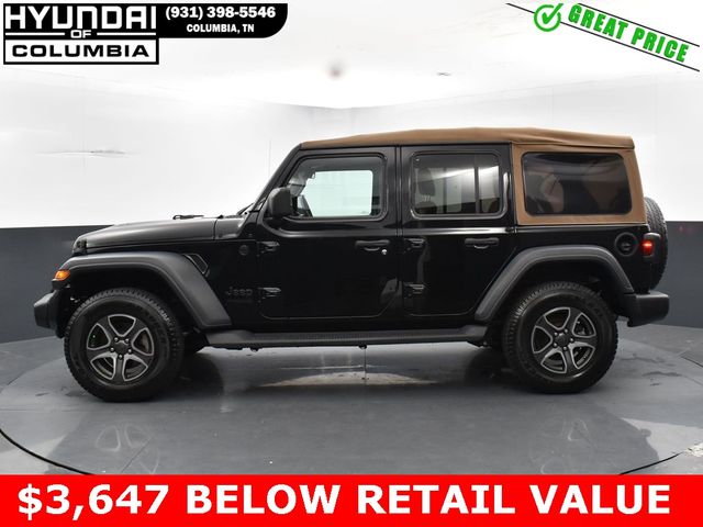 2020 Jeep Wrangler Unlimited Black and Tan