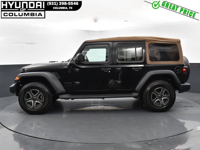 2020 Jeep Wrangler Unlimited Black and Tan